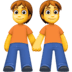 🧑‍🤝‍🧑 people holding hands display on Facebook